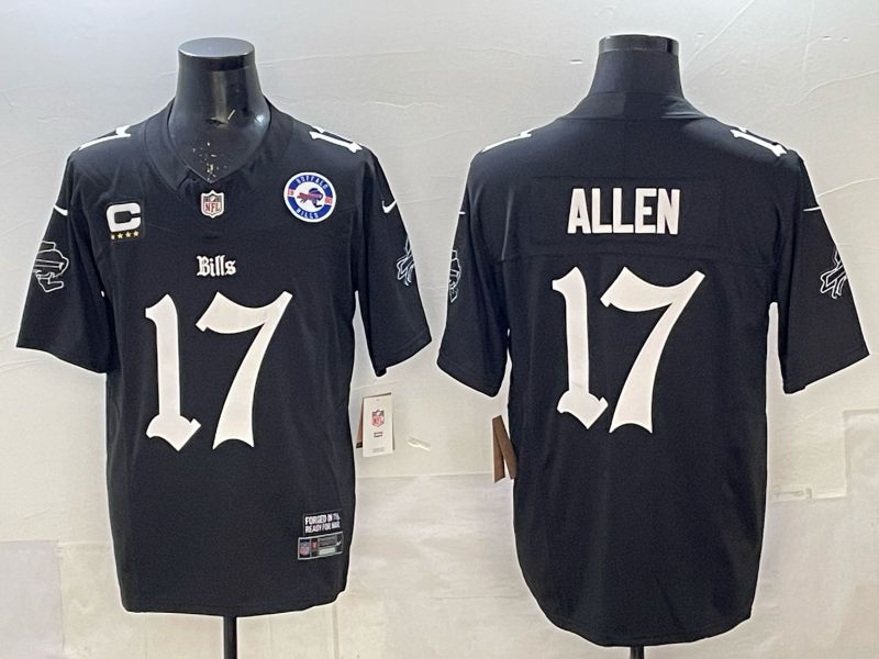 Men 2025 Buffalo Bills #17 Allen black Joint Name Nike Limited NFL Jersey 028->buffalo bills->NFL Jersey